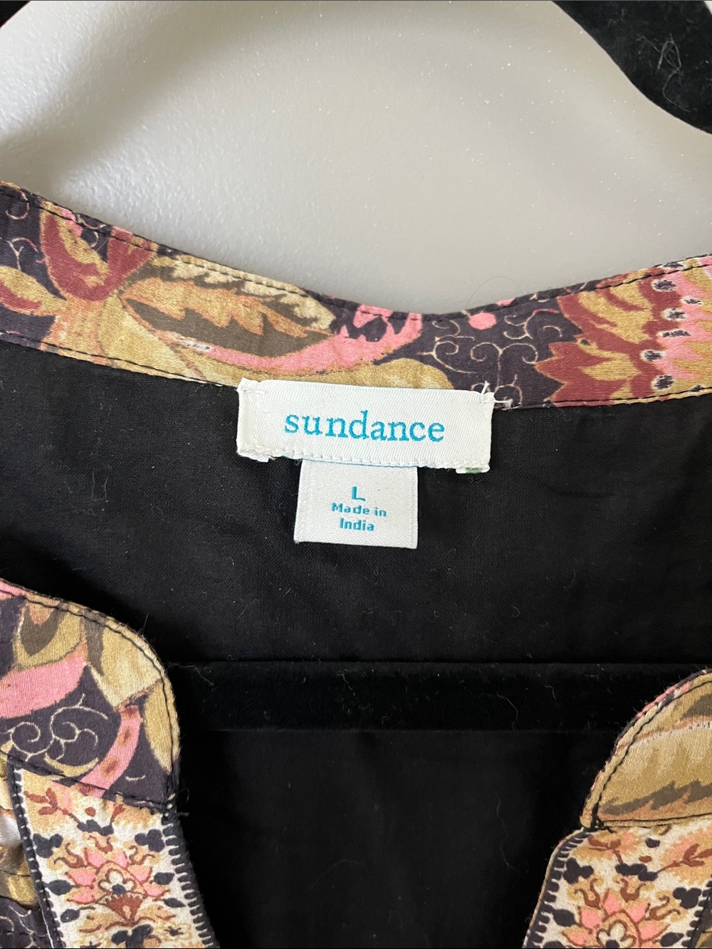 Sundance Floral Maxi Dress in Black, Pink, and Cream - Picture 2 of 3